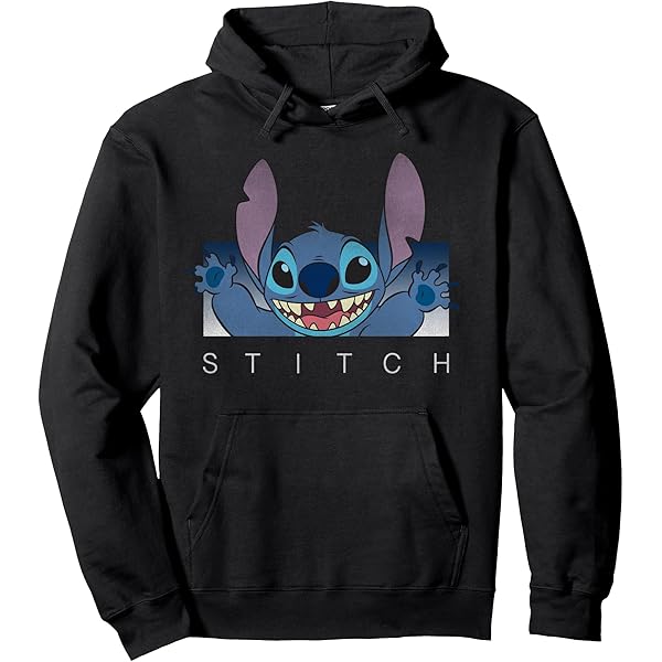 Amazon.com: Lilo & Stitch - Growl Hoodie Pullover Hoodie